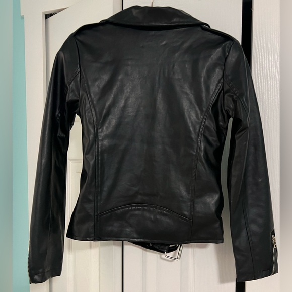 Cute leather jacket, size XS-S - Picture 3 of 3